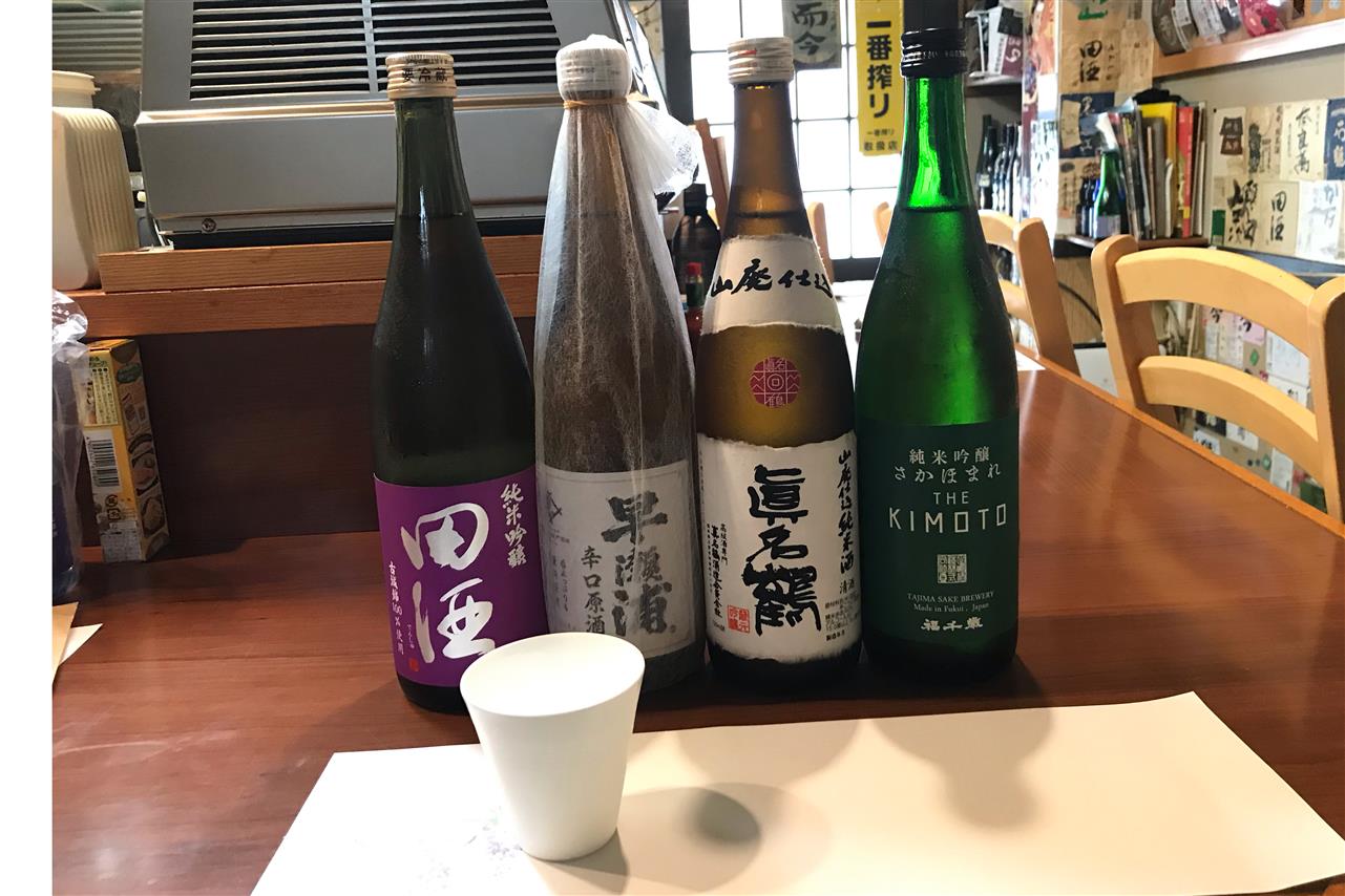 日本酒お持ち帰り用初めました。
